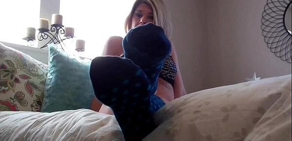  Smell my stinky socks you foot fetish loser